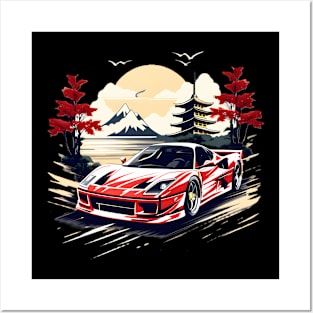 Ferrari T-Shirt Posters and Art